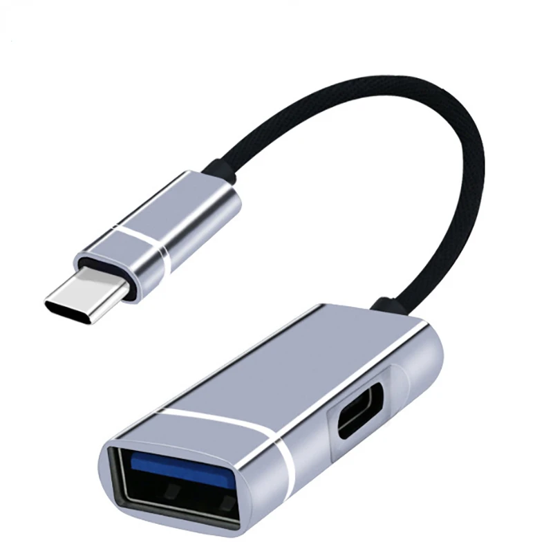 

USB 3.0 To USB Type C Adapter OTG Cable USB C Male To USB 3.0 Femal PD Data Cable Converter For MacBook Huawei Type-C Adapte