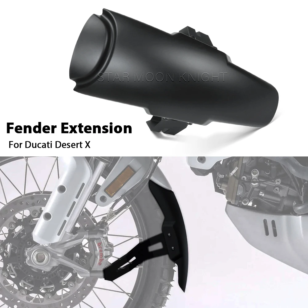 Мотоциклетные аксессуары для Ducati Desert X DesertX 2022 2023 2024 переднее крыло удлиненный