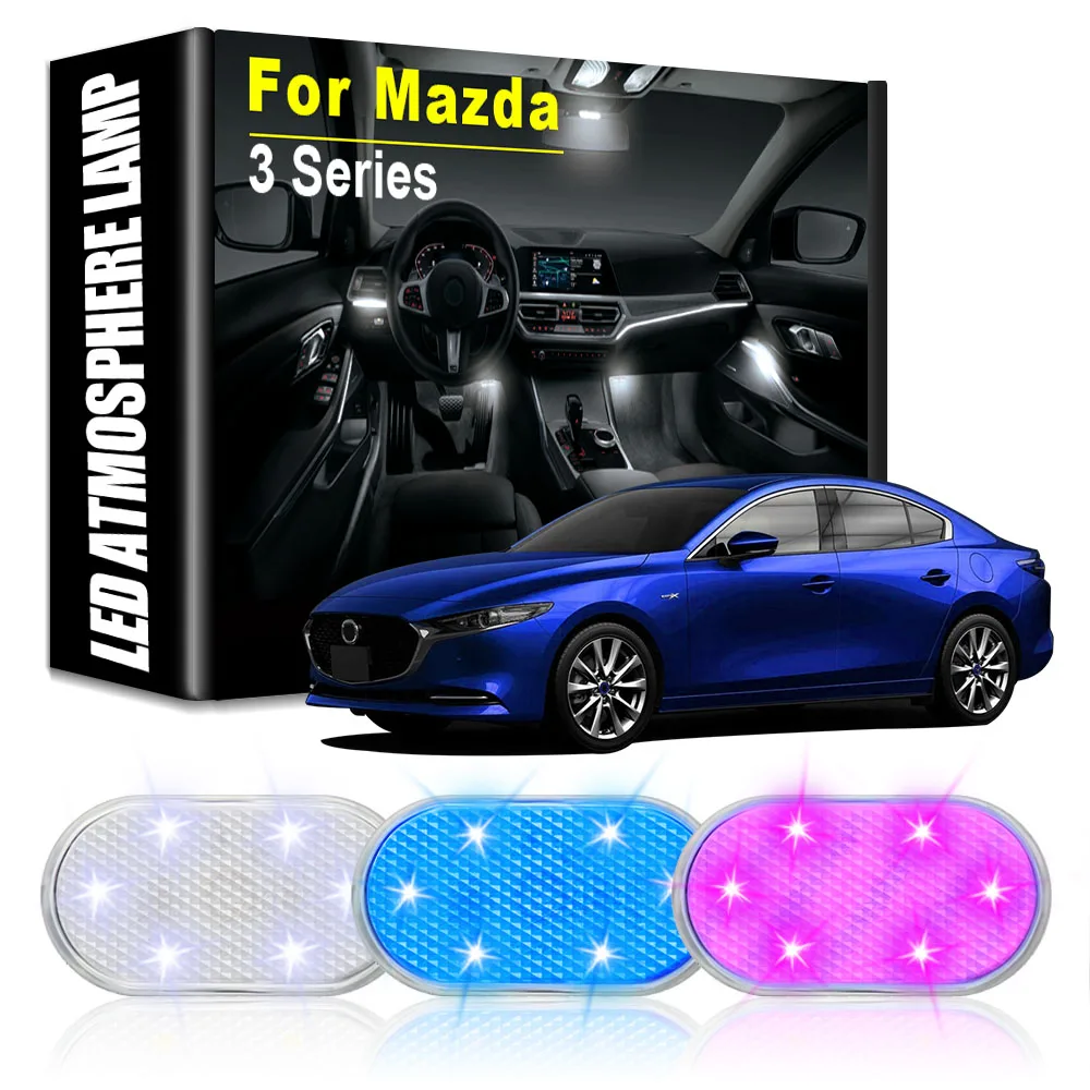 

Car LED Atmosphere Lights Car Rechargeable Touch Lamps Automotive Goods Car Accessories Auto Tools Gadgets for Mazda 3-Series