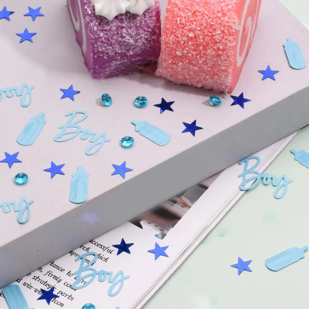 

1 Bag Decorative Paillette Eye-catching Delicate Craft Fadeless Household Supply Colorful Confetti Colorful Sequin