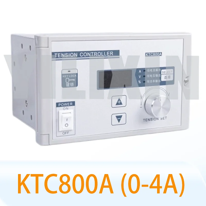 Фото KTC800A (0-4A) Ручной регулятор напряжения 180В-265В переменного тока, выход 24В постоянного тока, магнитная порошковая тормозная муфта, потенциометр, ПЛК №1