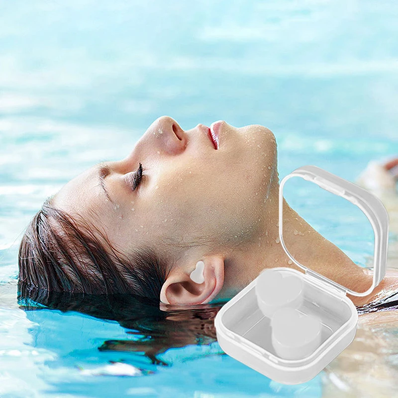 2 шт./коробка силиконовые затычки для ушей