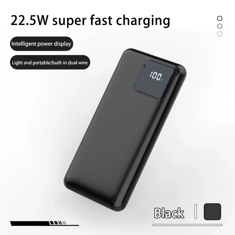 Xiaomi Power Bank 100000 mAh Аккумулятор для быстрой зарядки Портативный аккумулятор