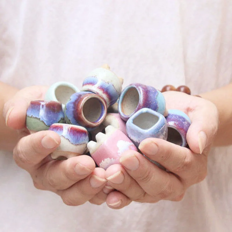 3/5/10/15 шт., керамический цветочный горшок