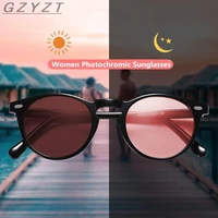 brand photochromic women sunglasses polarized candy tinted lens vintage sun glasses female for men women driving oculos de sol