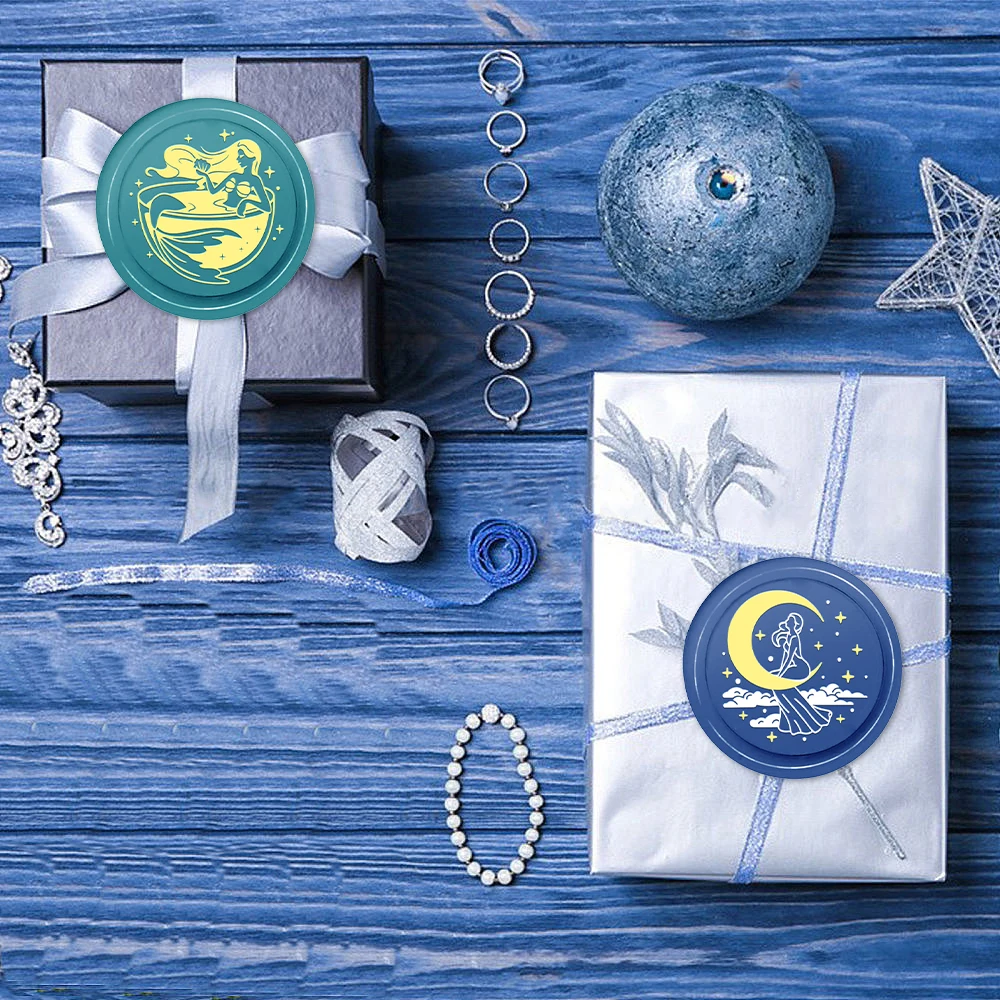 Русские Сказочные Латексные Резиновые Штампы С Ручкой-дизайны Rusalka Beauty And Gnome Для