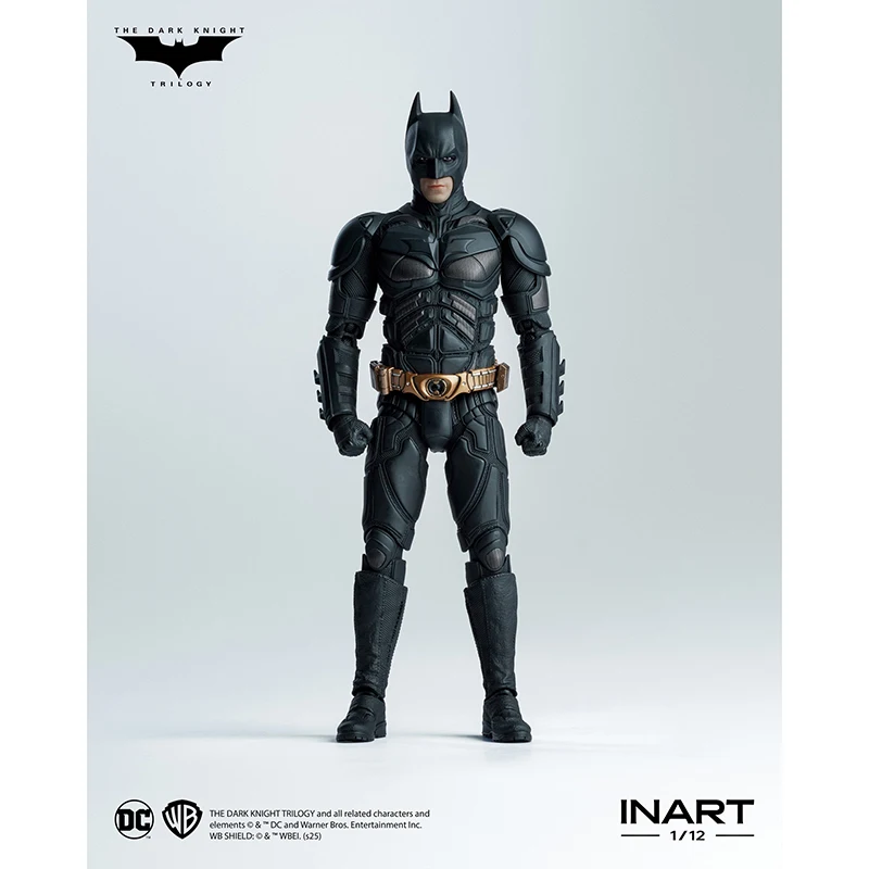 Фото 100% в наличии, оригинальная фигурка Inart 1/12 The Dark Knight Rises Batman Hg M0001 Delux Standard Ver, коллекция аниме, игрушки №5