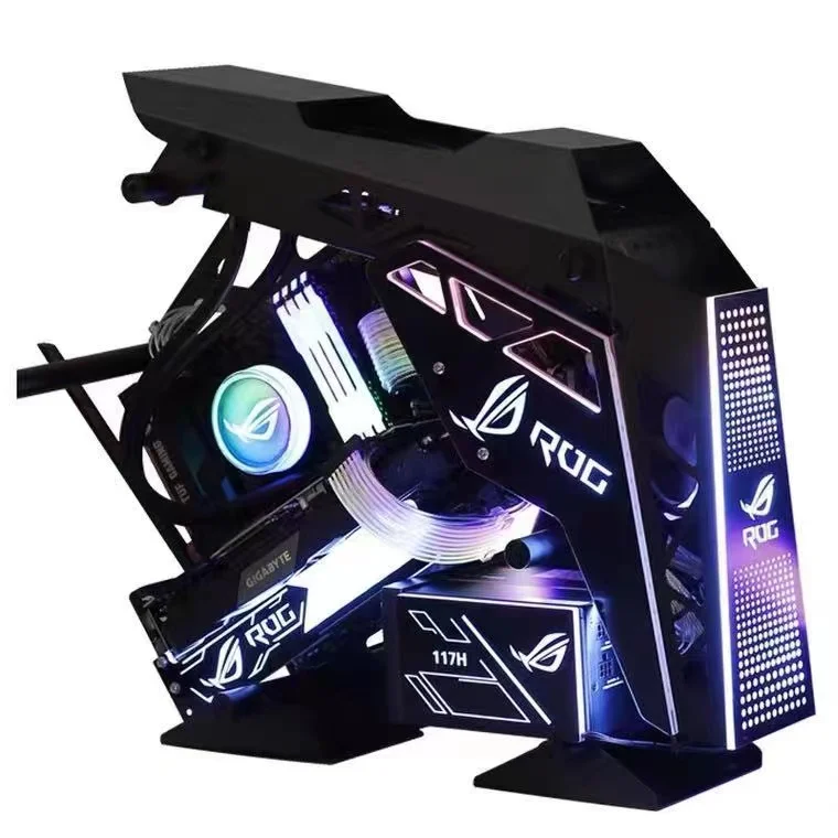 

Bone Ga Conqueror Customized Case Game Alien Desktop Game table pc computer case