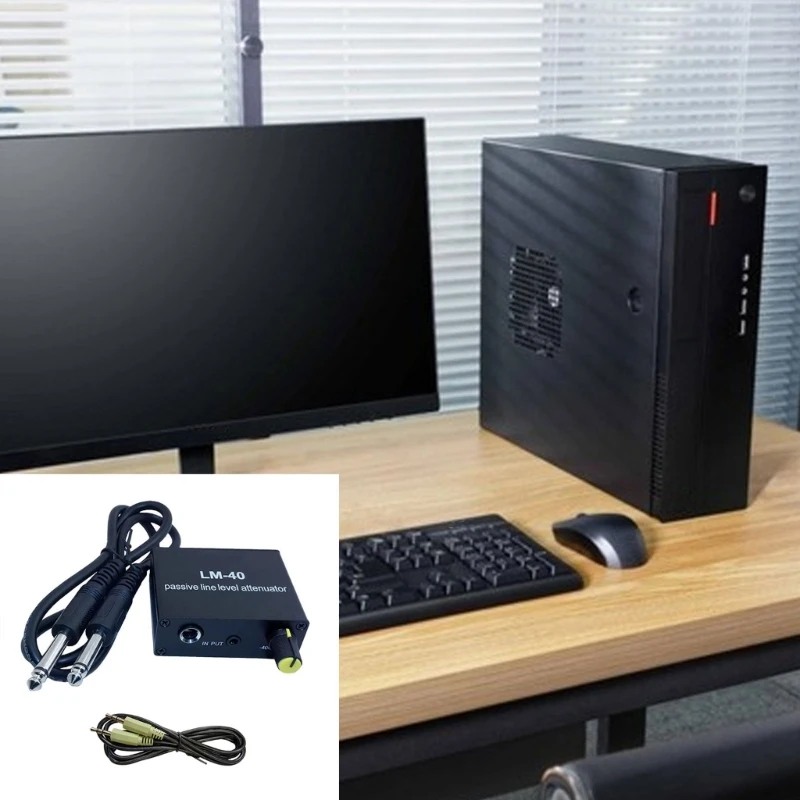 Пассивный аттенюатор Линейный микрофонный порт Конвертер преобразователя