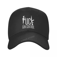 gun control funny printing men baseball cap fashion design ar15 ak47 guns dad hat gun lovers hip hop snapback hat