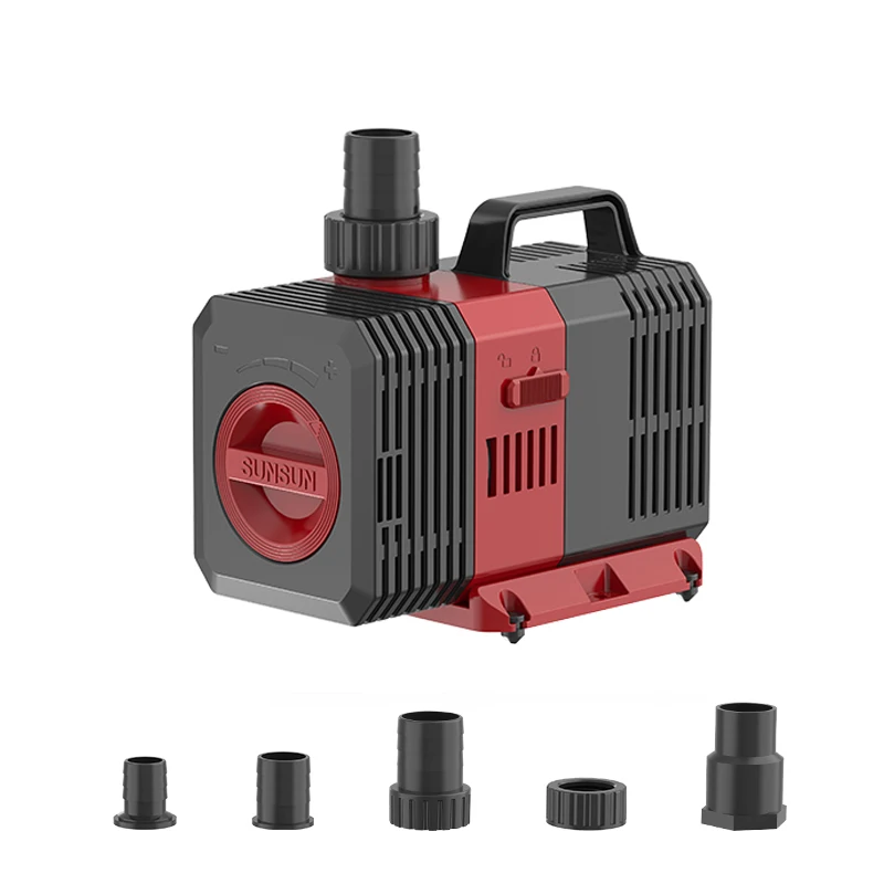 

Высококачественный аквариумный бесшумный инвертор SUNSUN, водяной насос, погружной насос Фильтрующий насос ZEP, вода и земля для рыбного пруда