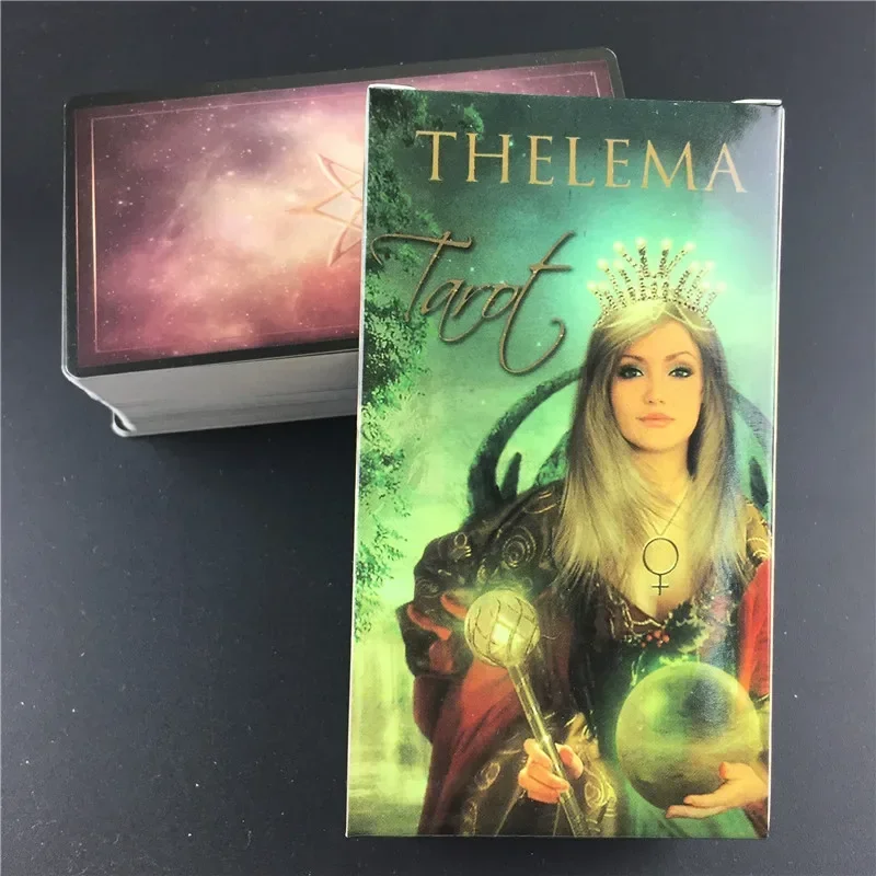 Thelema Tarot настольная игра для семейной ранней игры с PDF руководством развлечения