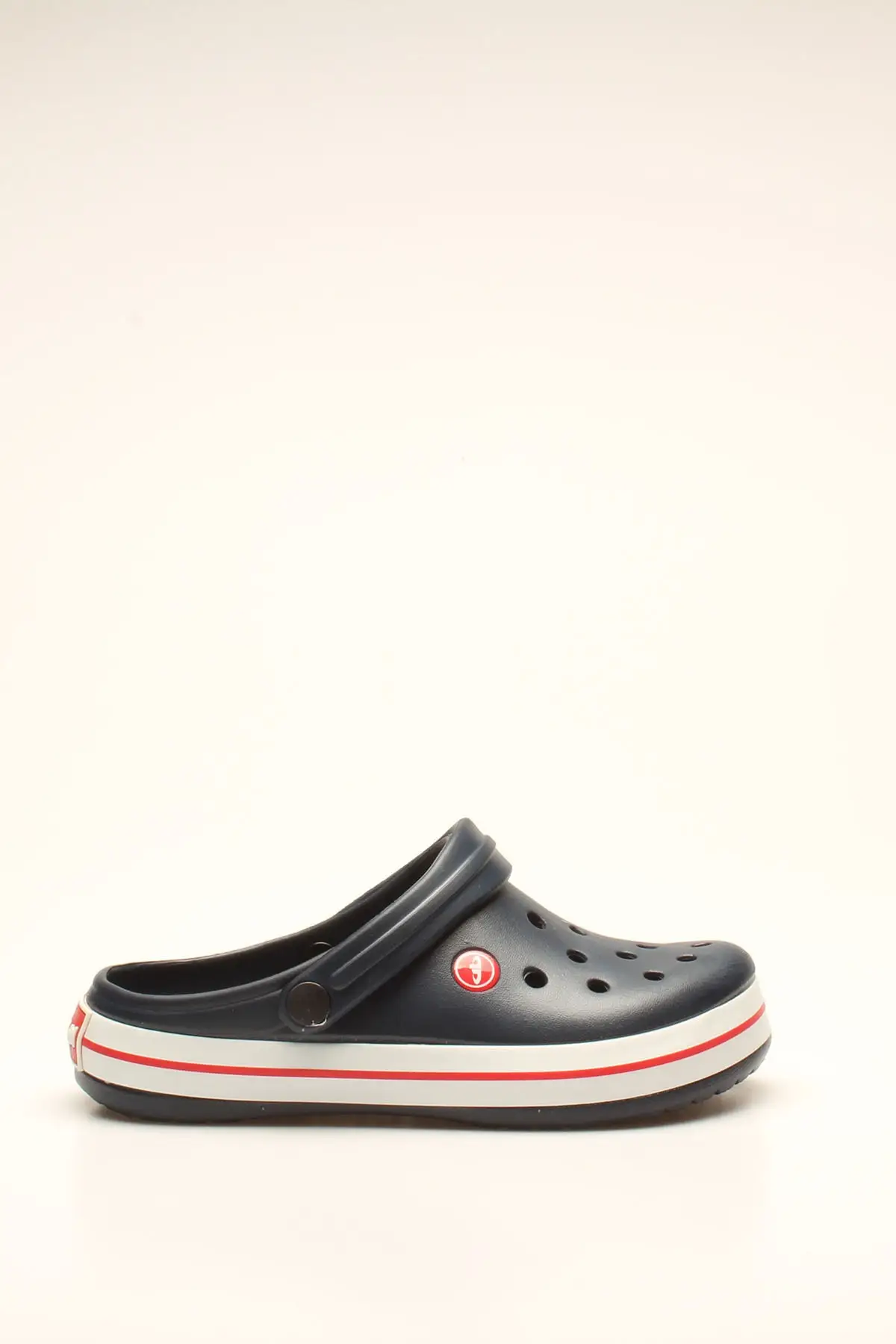 

Fashion Style Navy Blue White Red Striped Unisex Slippers Sandals And Slippers