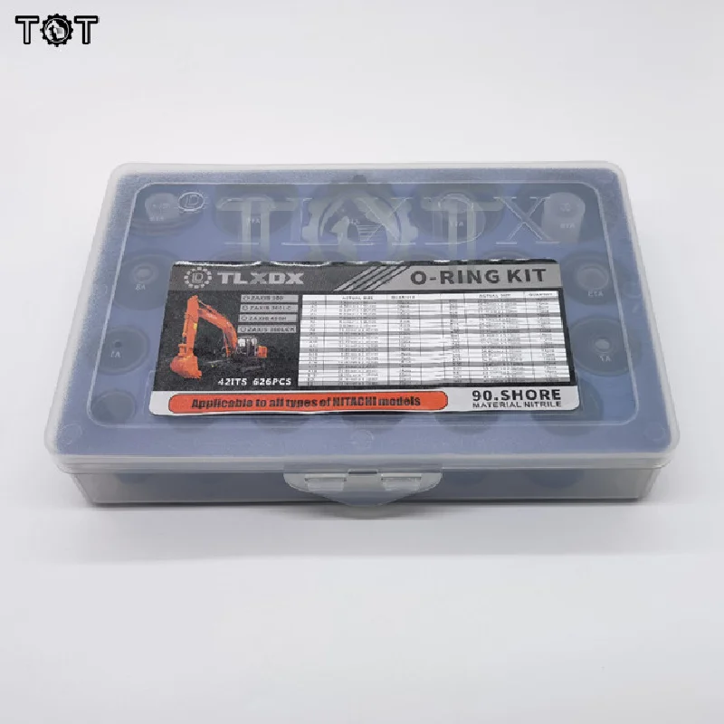Для экскаватора Hitachi Zax комплект уплотнительных колец коробка Nbr 90 берег