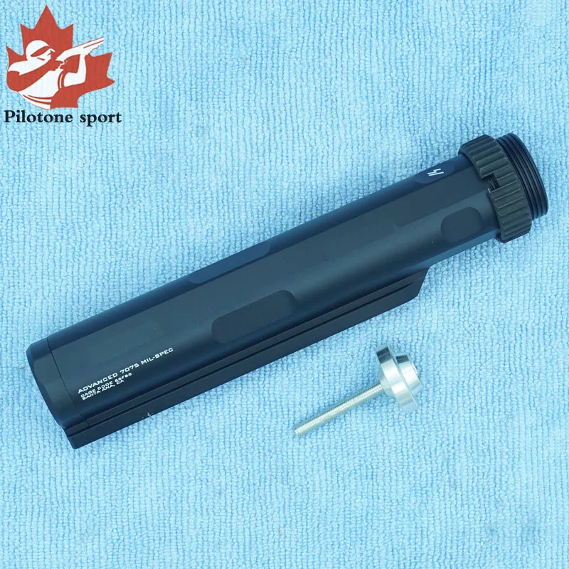Металлическая спинка XLR Stock CNC M4 M16 AR буферная труба Стыковая фотовспышка AEG GBB стык