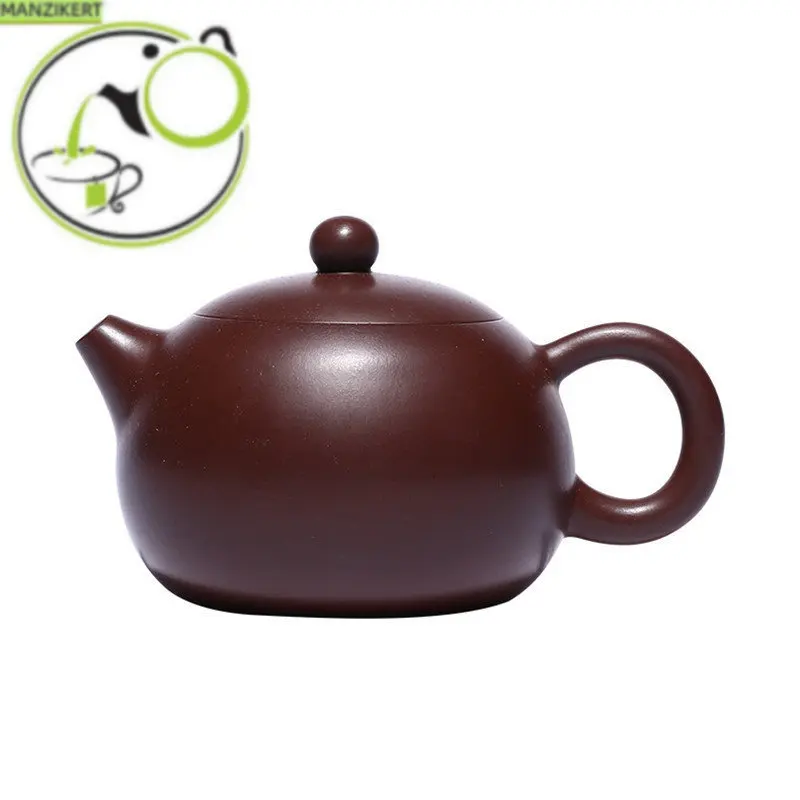 

230ml Raw Ore Zhu Mud Xishi Tea Kettle Chinese Yixing Purple Clay Teapot Handmade Filter Beauty Tea Pot Zisha Teaware Supplies