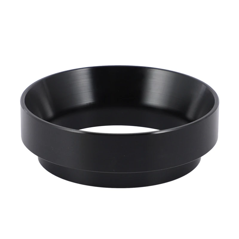 

2Pcs 58MM Stainless Steel Intelligent Dosing Ring For Brewing Bowl Coffee Powder Espresso Barista Tool Tamper Funnel