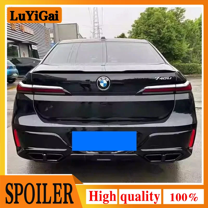 Высококачественная задняя крышка ABS для BMW 7 серии G70 2023 2024 в стиле M4 внешний