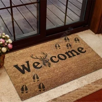 deer hunting rubber base doormat remember house doormat non slip door floor mats decor porch doormat