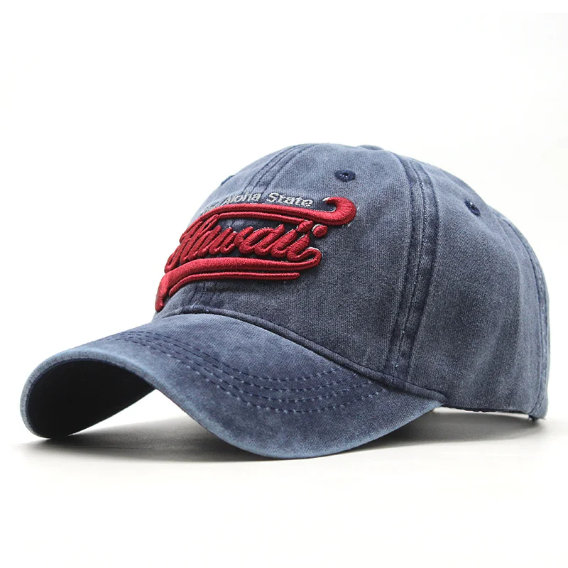 

Men's cotton Baseball Cap Fitted Hat Casual Cap Gorras Letter mbroidery Hip Hop Snapback Hats Wash Cap for Men Women