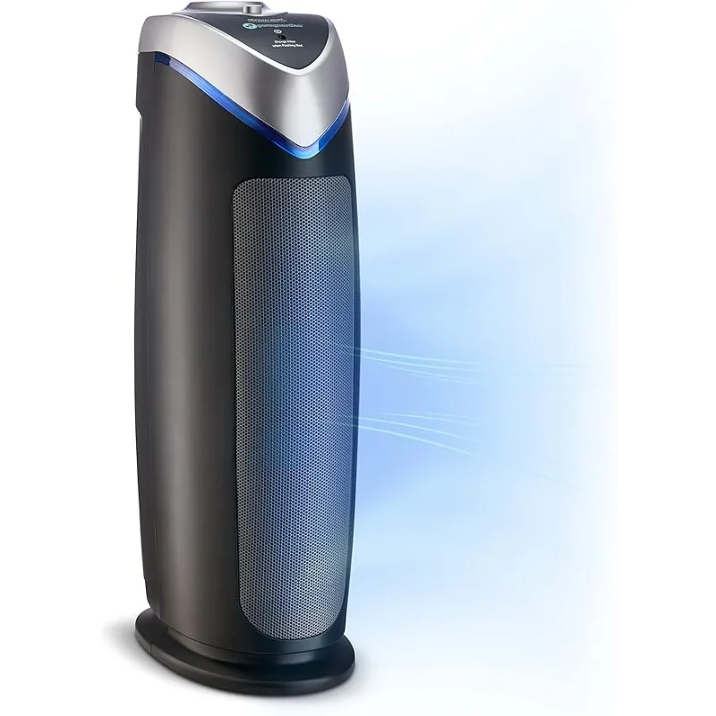 Air Purifier with HEPA 13 Filter, Removes 99.97% of Pollutants, Covers Large Room up to 743 Sq. Foot Room in 1 Hr, UV-C Light