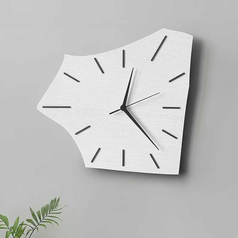 

Nordic Silent Creative Wall Clock Living Room Wall Clock Unusual Art Stylish Design Horloge Tableau Decoration Mural Moderne