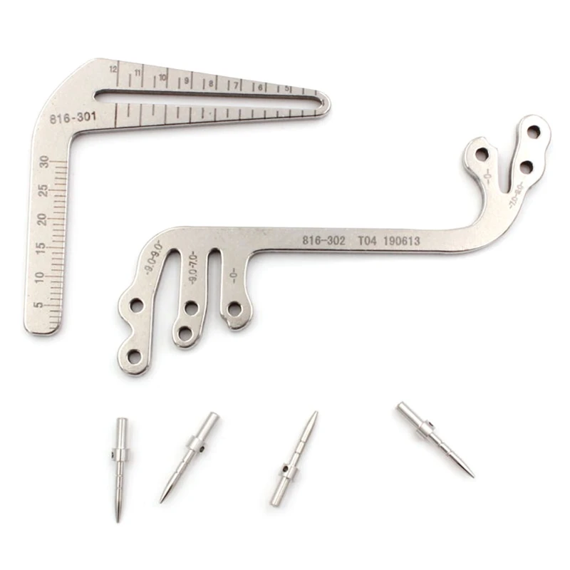 

Dental Implant Guide Tools Set Drilling Positioning Ruler Depth Pin Gauge Tools Guide Locator Pins Set Dentist Tools