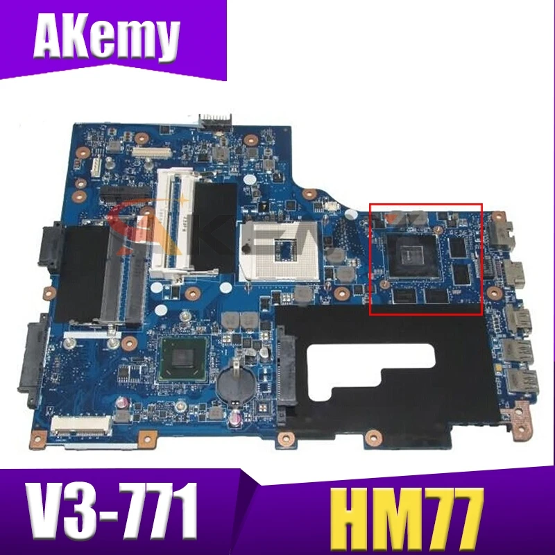 

Akemy VA70/VG70 REV.2.1 For Acer Aspire V3-771 V3-771G HM77 laptop Motherboard SLJ8C PGA 989 N14M-GL-B-A2 Mainboard