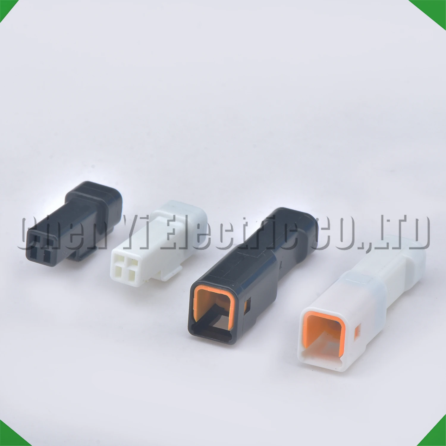 2-контактный автоматический водонепроницаемый электронный разъем жгута
