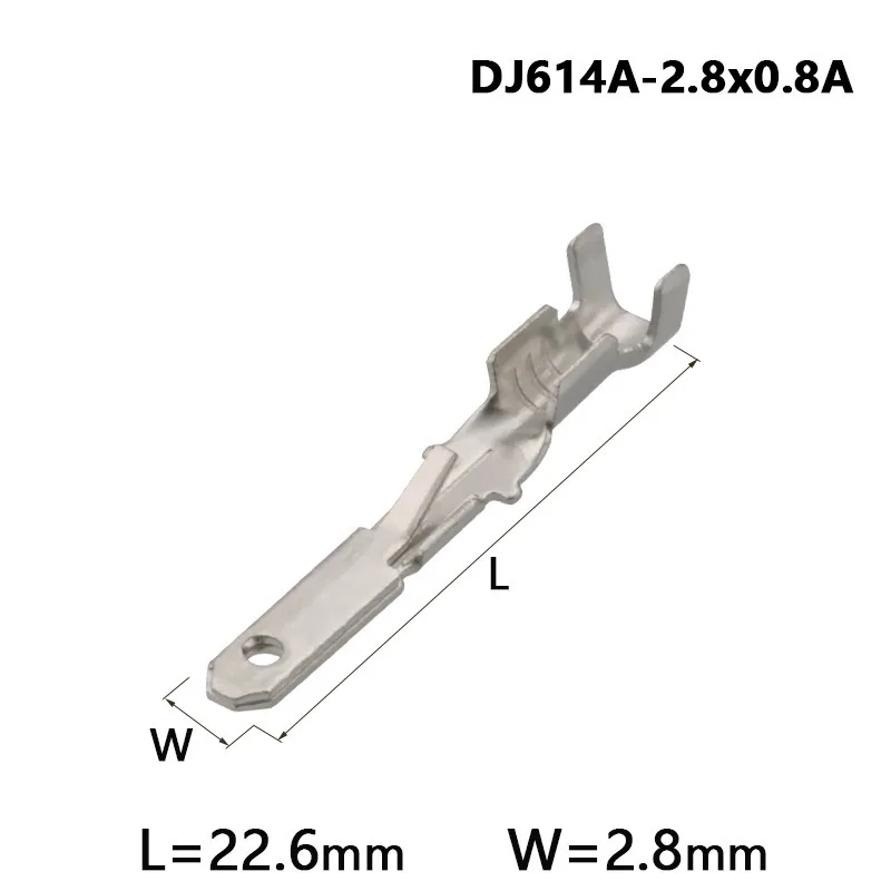

50 шт., автомобильные Проводные клеммы из луженой меди