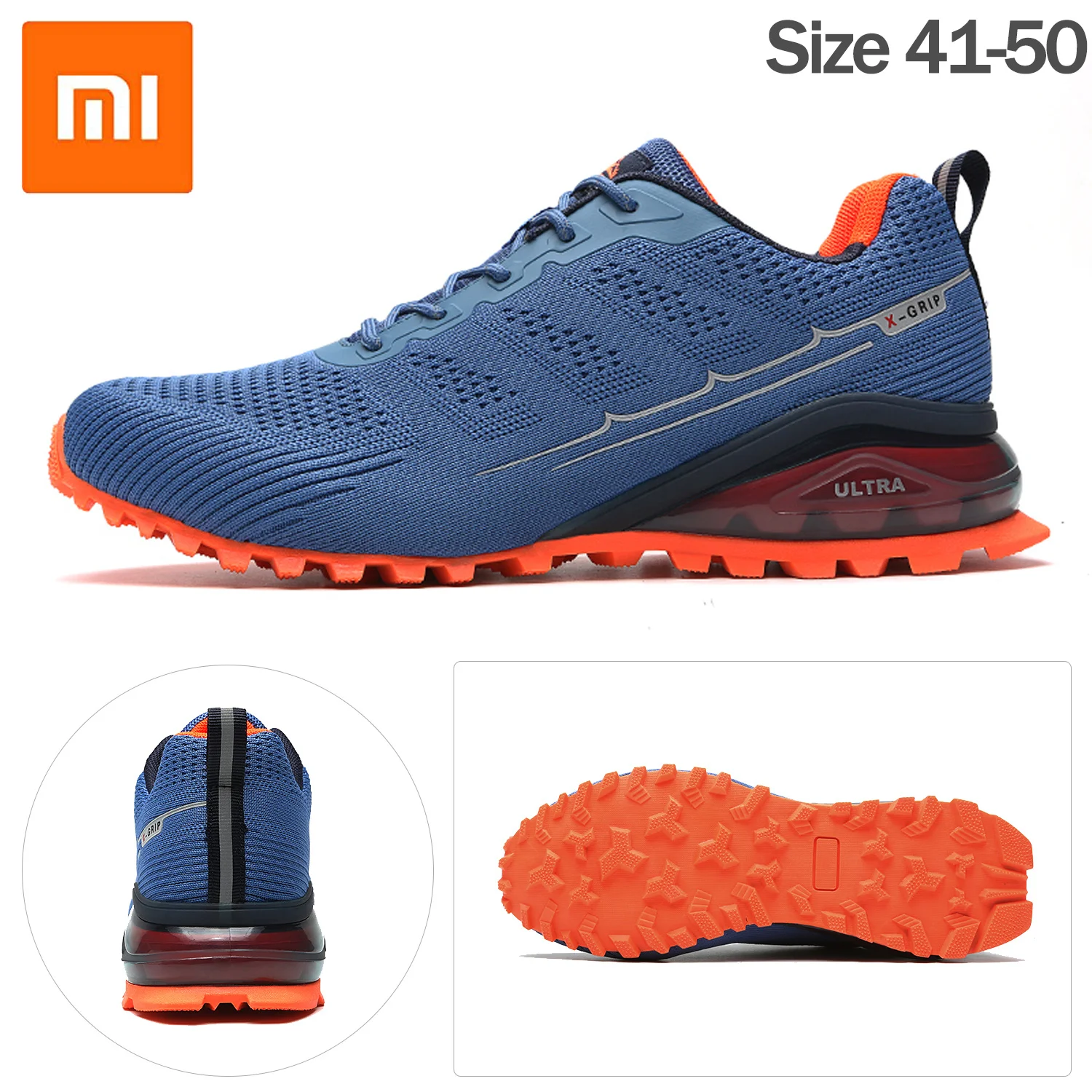 

Кроссовки Xiaomi мужские для бега, дышащие сникерсы, Нескользящие, зимние легкие, износостойкие, для занятий на свежем воздухе, теннисная обувь