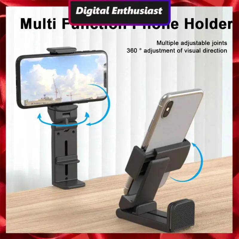 

Airplane Train Seat Mount Smartphone Mount Foldable 360 Degree Rotating Phone Holder Clip Portable Creative Phone Support Mini