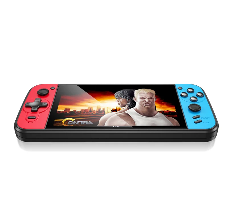 

6.5-Inch Game Console Nostalgic Classic Dual-Shake Gamepad Built-in 5000 Game Handheld Game Console