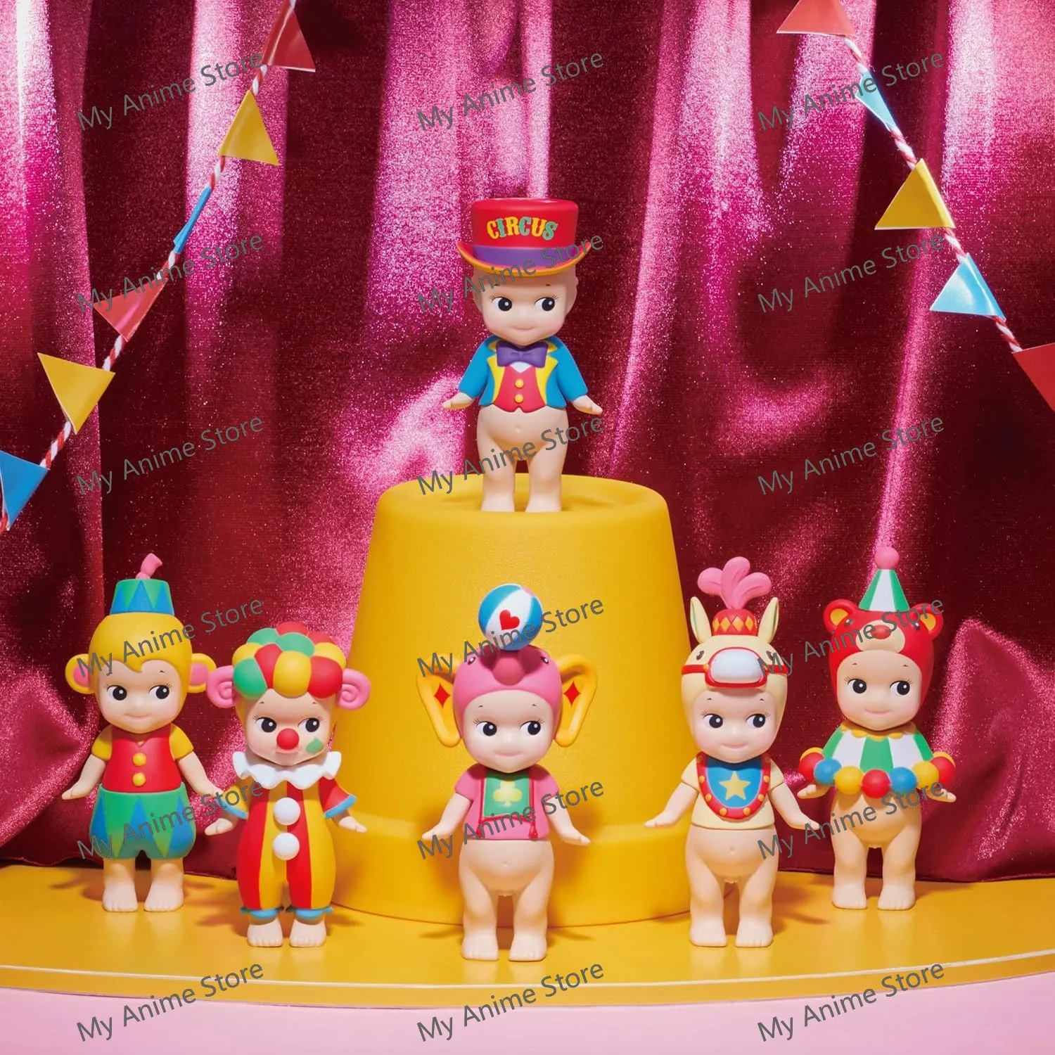 Оригинальная мини-фигурка серии Sonny Angel Circus 2019 и 2022 года ограниченная серия Join the