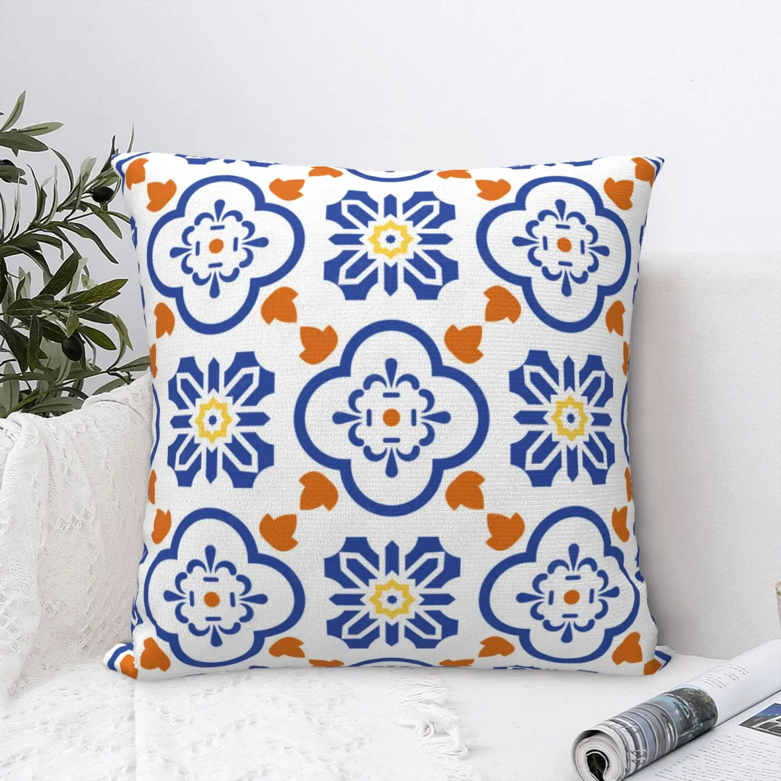 

Сине-белая фарфоровая наволочка с узором 9 наволочек для подушек наволочки большого размера наволочка для подушки декоративные подушки для...