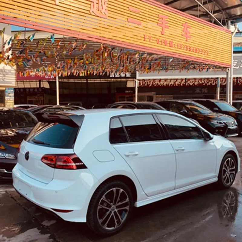 

Глянцевый черный спойлер для Golf 7, модели 7/7, 5 GTI, 2014, 2015, 2016, 2017, 2018, 2019, 2020, спойлер из АБС-углеродного волокна