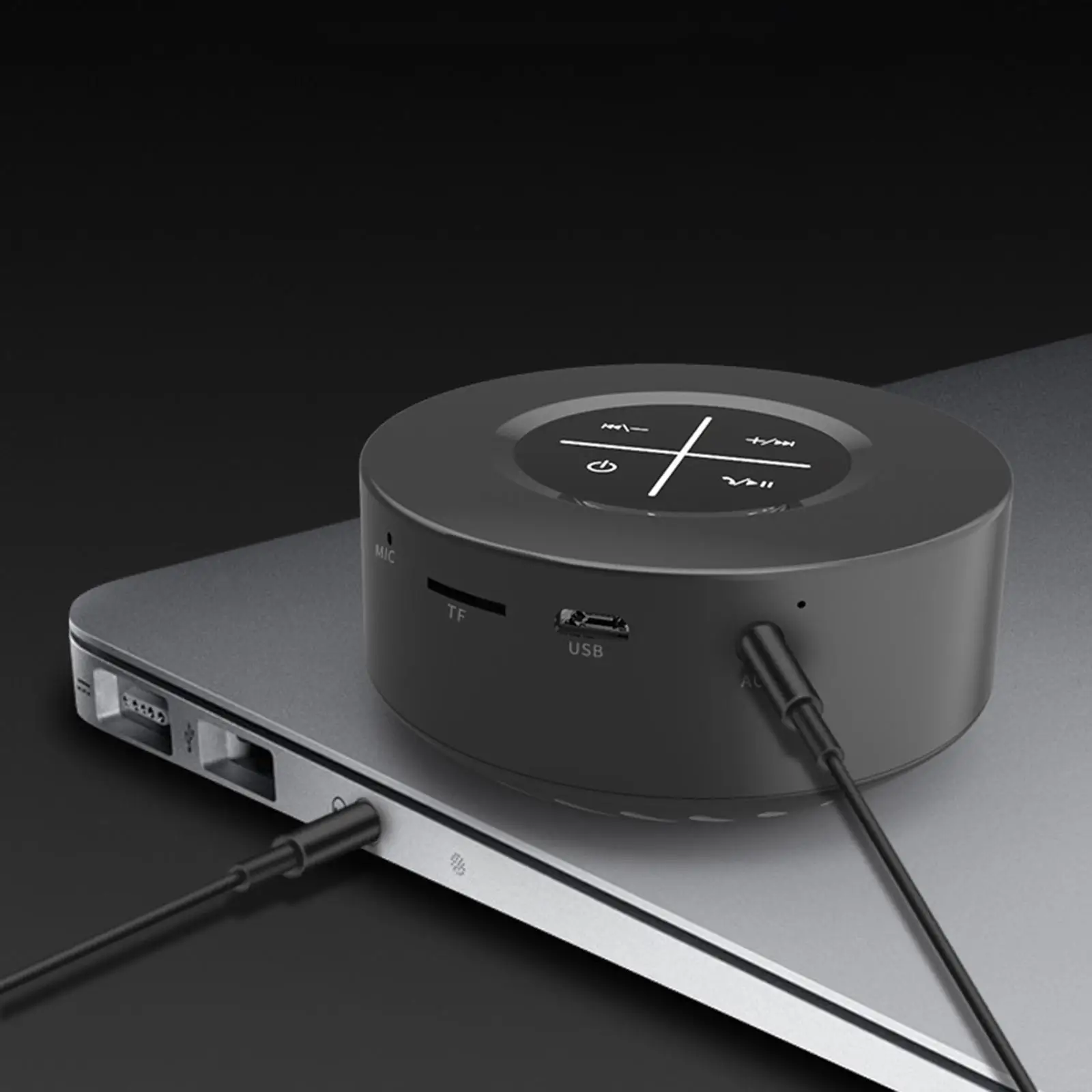 Беспроводные мини-динамики 3 5 мм с разъемом AUX компактные динамики глубокими