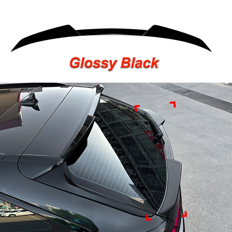 

Для Audi A6 C8 Avant Sline Travel Edition 2019-2024 задний средний хвостовой спойлер с фиксированным крылом, модификация автомобиля, комплект кузова