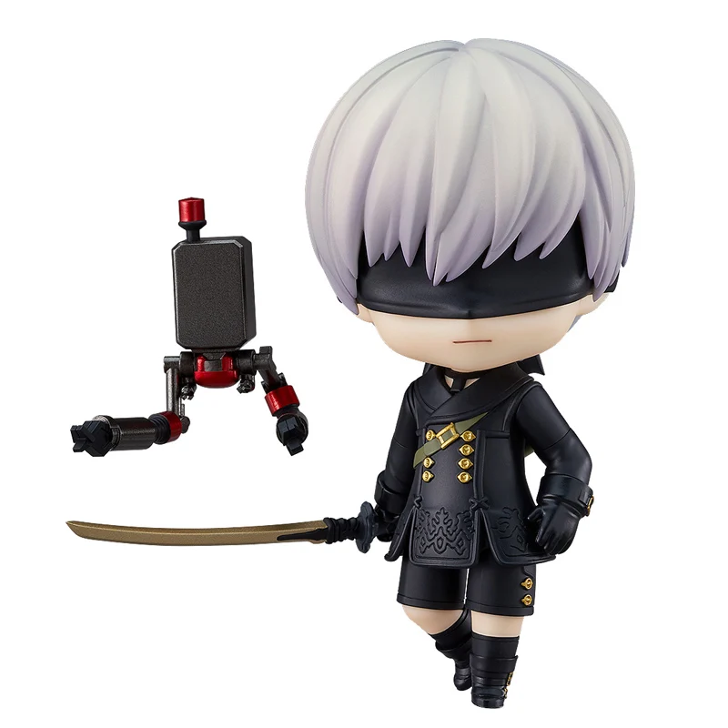 

100% оригинальный Nendoroid SQUARE ENIX NieR: Automata YoRHa No. 9 Тип S Аниме фигурки, коллекционные игрушки, подарки