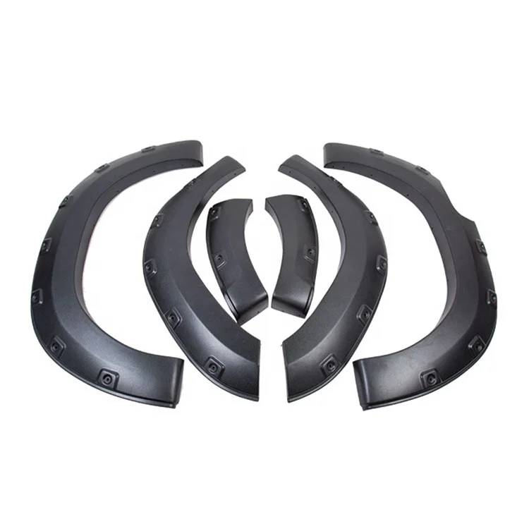 

4x4 Car ABS Plastic Fender Trim Protector Wheel Eyebrow Extension for Hilux Revo 2016