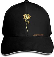 floral rose baseball hat sandwich cap sun hats vintage unisex adjustable of washable trucker caps