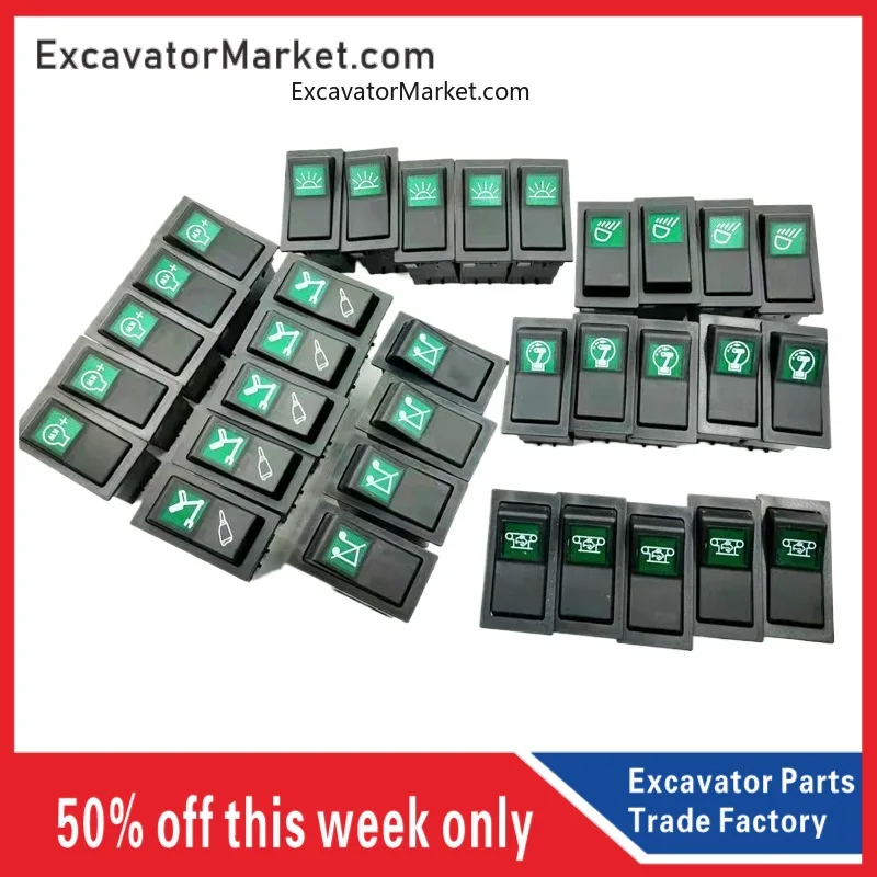 Запчасти для экскаватора Vol Vo 210 290 360b стеклоочистители фары кнопка переключения