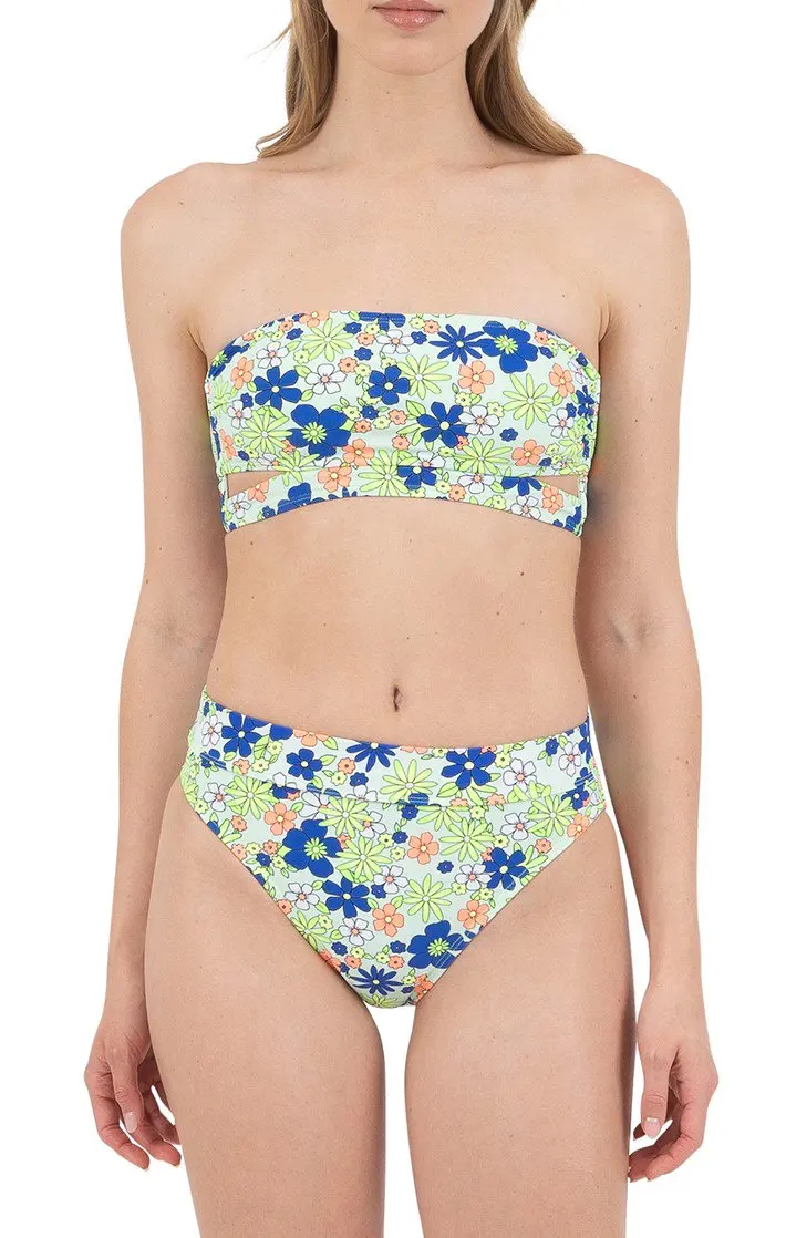 

Купальник для юниоров Heidi, купальник с высокой талией, женские купальные костюмы 2023