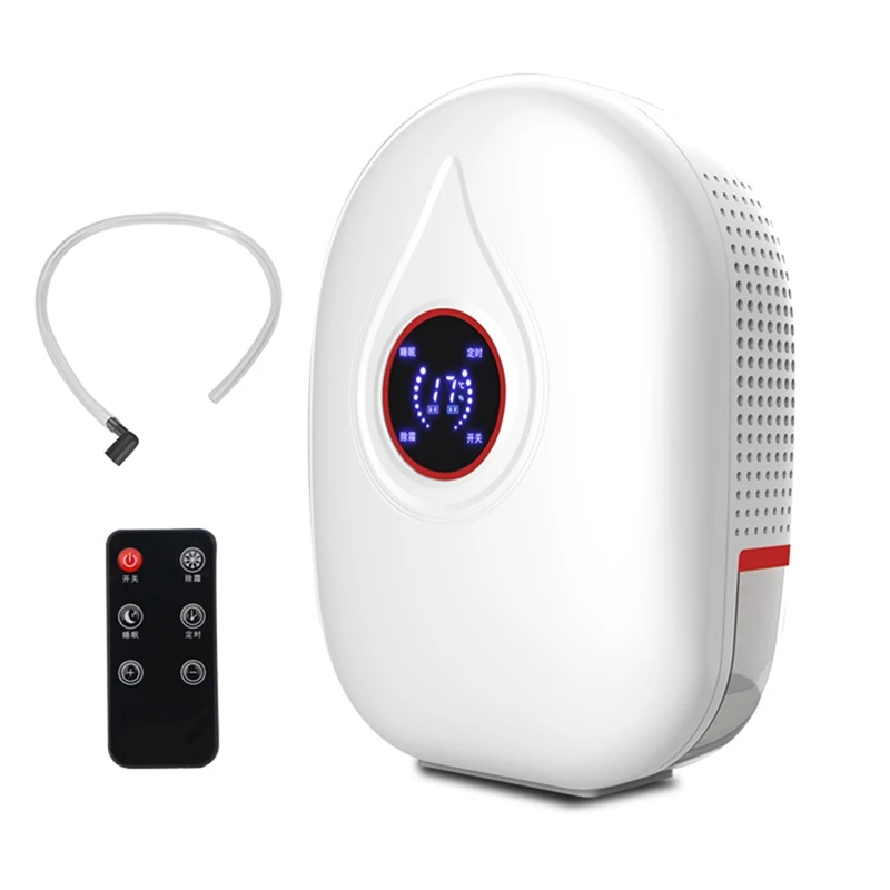 

800Ml 22W Mini Dehumidifier Portable Bedroom Basement Home Air Dryer Machine