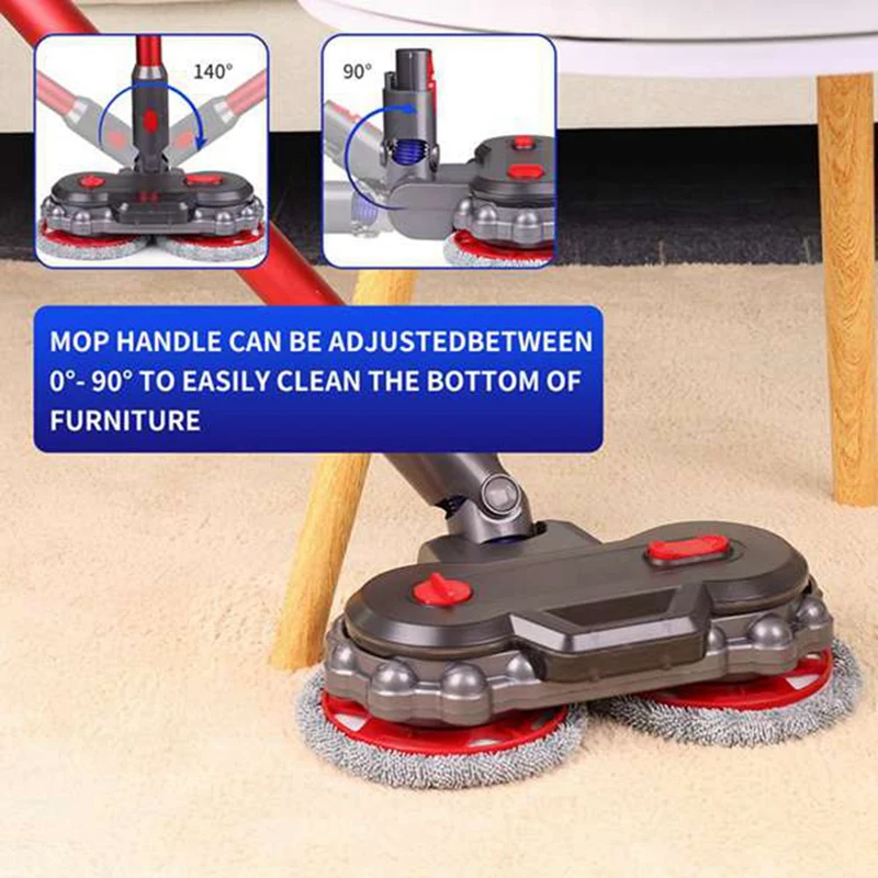 Электрическая насадка для мытья пола Dyson V15 V8 V7 V10 V11 Аксессуары пылесоса швабра со