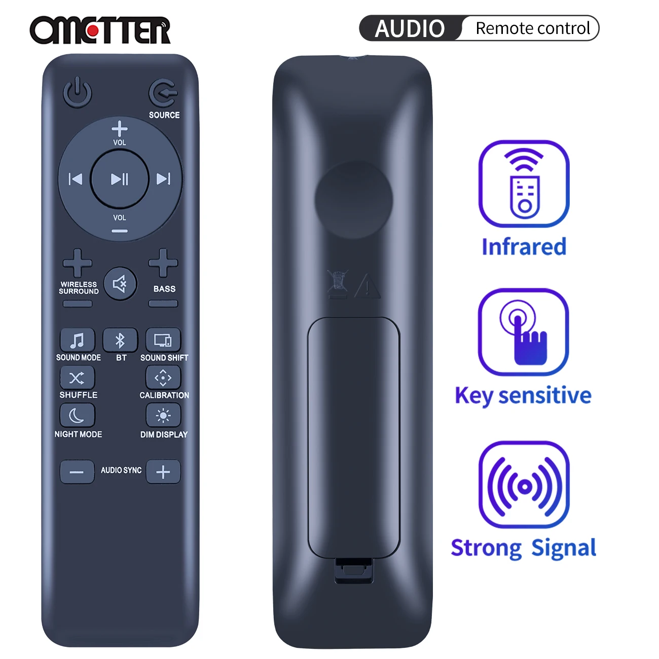 New Bar 5.1 Remote Control Suitable for JBL 2.1 3.1 BASS Soundbar Wireless 4K HD Speaker System Home Theater Echo Wall