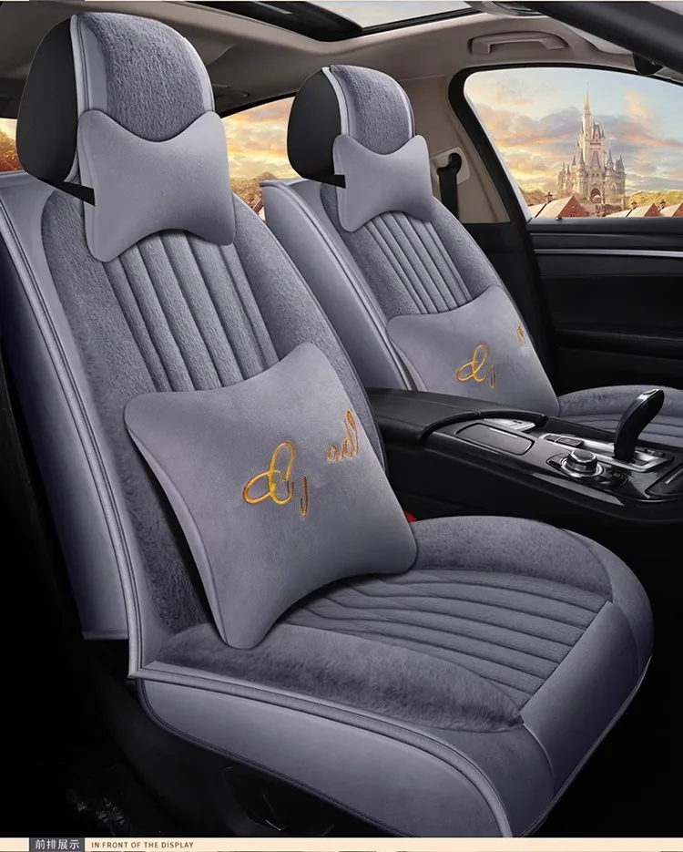 Зимние чехлы на автомобильные сиденья для Jeep Grand Cherokee WK2 2021-2010 удобные сохраняющие