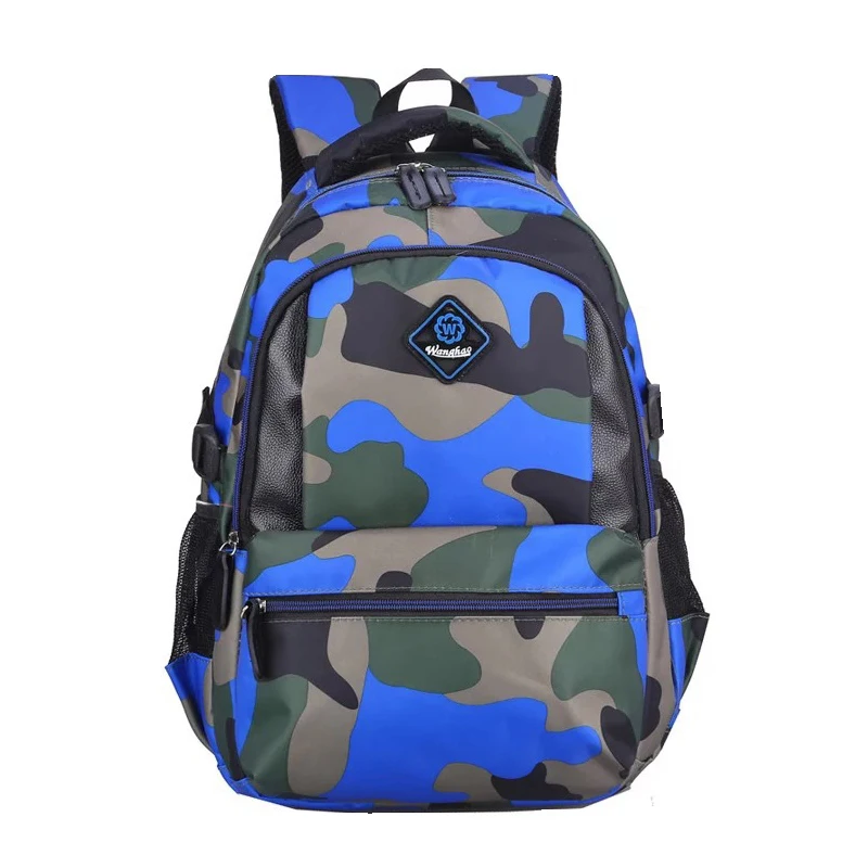 OYIXINGER 2022 Fashion Children's Schoolbag Men's And Women's Camouflage Leisure Backpack For Primary And Middle School Students