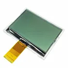 ST7565R Драйвер IC 53 мм * 40 мм 10 контактов 1,0 мм Шаг сварки стиль белый светильник черный дисплей 2,4 дюйма 12864 ЖК-экран