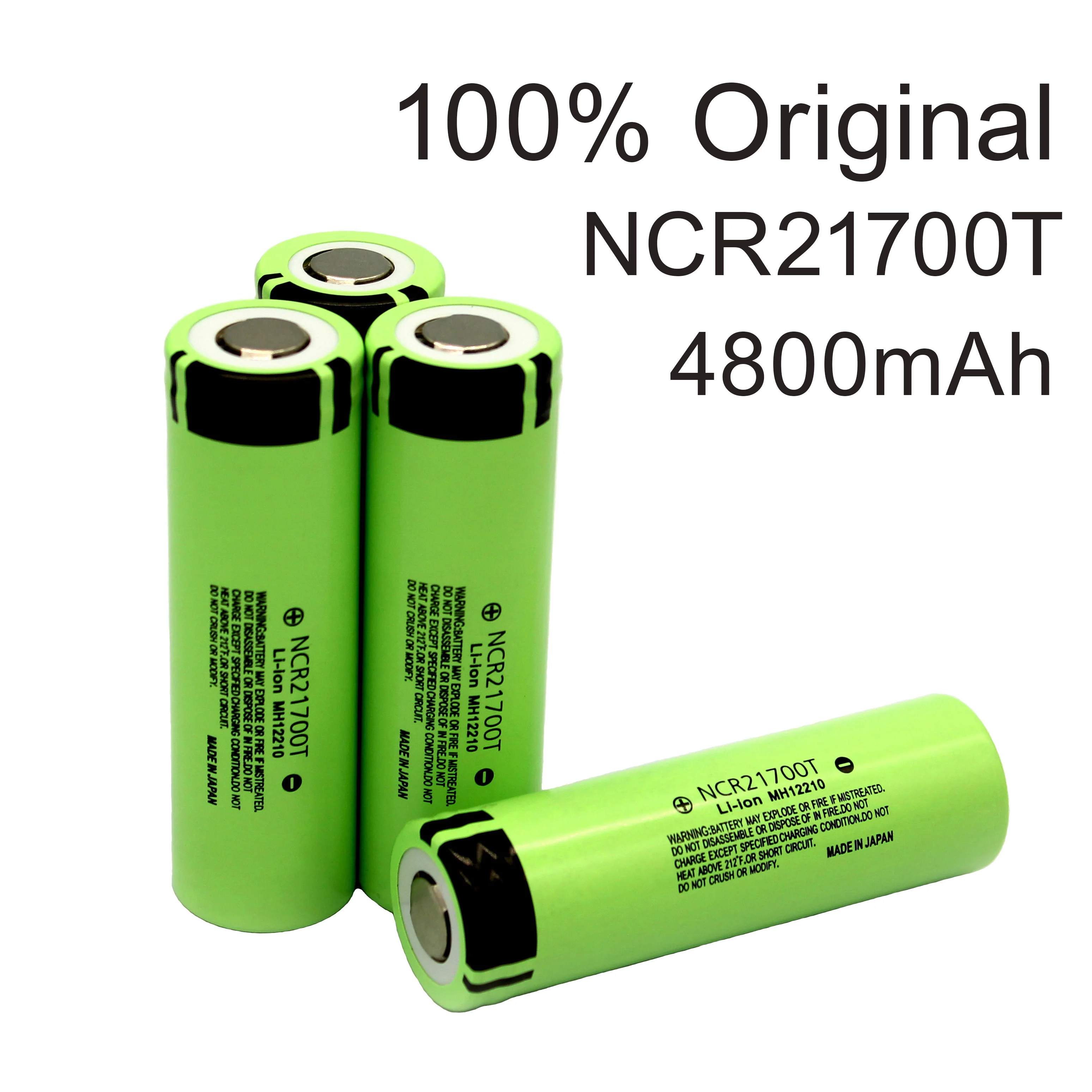 100% Оригинальный аккумулятор NCR21700T.4800 мАч. Литий-ионный аккумулятор 3,7 В. 40 А для высокой зарядки устройства. 100% Оригинальный аккумулятор NCR21700T.4800 мАч. Литий-ионный аккумулятор 3,7 В. 40 А для высокой зарядки устройства.